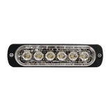 Luces Auxiliares VehicularesSIGNALPROSP6ALuz Auxiliar Vehicular LED 6 LEDs Ámbar SAE Clase 1 ECE R65 Montaje Adhesivo SIGNALPRO SP6A - SILYMX