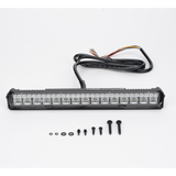 Luz Auxiliar de 45 LED, Top Rojo, Tricolor Rojo/Ambar/Blanco, 11.42", Lente Transparente, SAE SIGNALPRO - Imagen 4