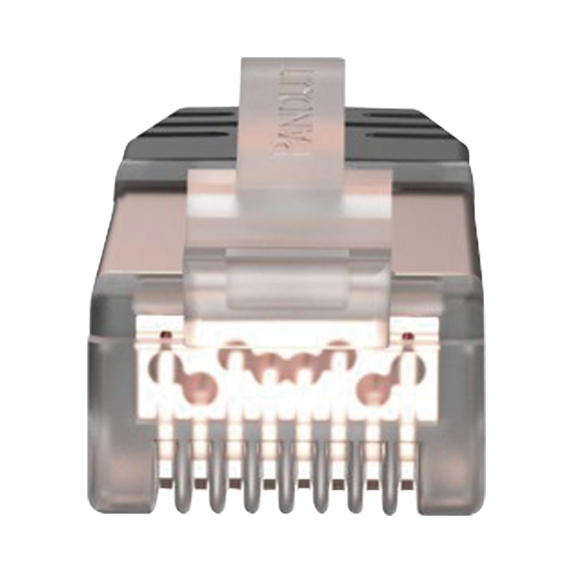 Plug RJ45 Cat6 Blindado Para Cable Calibre 24-26 AWG Chapado en Oro de 50 micras Paquete de 100 piezas PANDUIT - Imagen 3