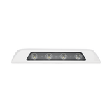 Luz Auxiliar de Escena de 4 LED, Blanco, Lente Transparente, Bisel Blanco SIGNALPRO - Imagen 1