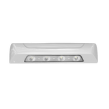 Luz Auxiliar de Escena de 4 LED, Blanco, Lente Transparente, Bisel Blanco SIGNALPRO - Imagen 2