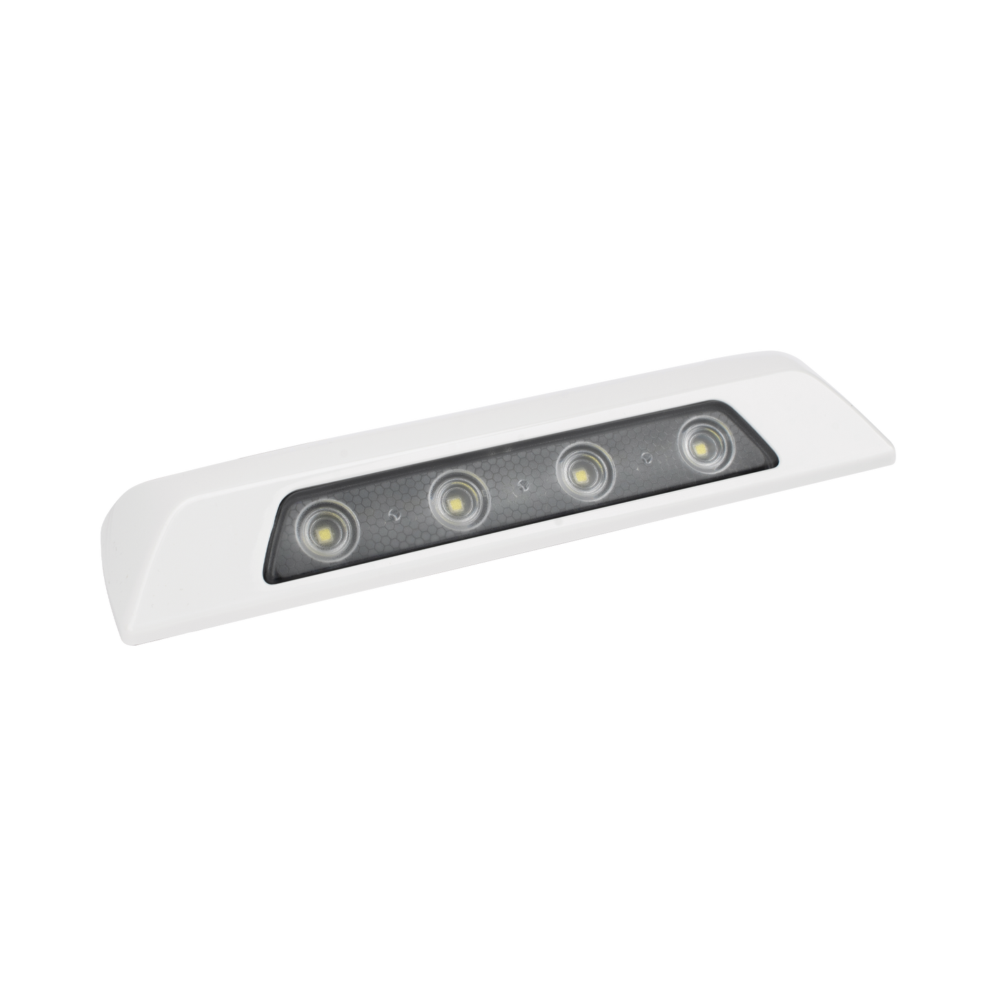 Luz Auxiliar de Escena de 4 LED, Blanco, Lente Transparente, Bisel Blanco SIGNALPRO - Imagen 3