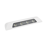 Luz Auxiliar de Escena de 4 LED, Blanco, Lente Transparente, Bisel Blanco SIGNALPRO - Imagen 3