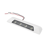 Luz Auxiliar de Escena de 4 LED, Blanco, Lente Transparente, Bisel Blanco SIGNALPRO - Imagen 4