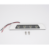 Luz Auxiliar de Escena de 4 LED, Blanco, Lente Transparente, Bisel Blanco SIGNALPRO - Imagen 5
