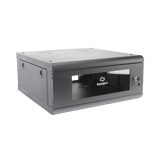Racks CerradosLINKEDPROSR-1904-GN2GGabinete de Pared 4U Rack 19" Cristal Templado 635mm Acero Reforzado LINKEDPRO SR - 1904 - GN2G - SILYMX