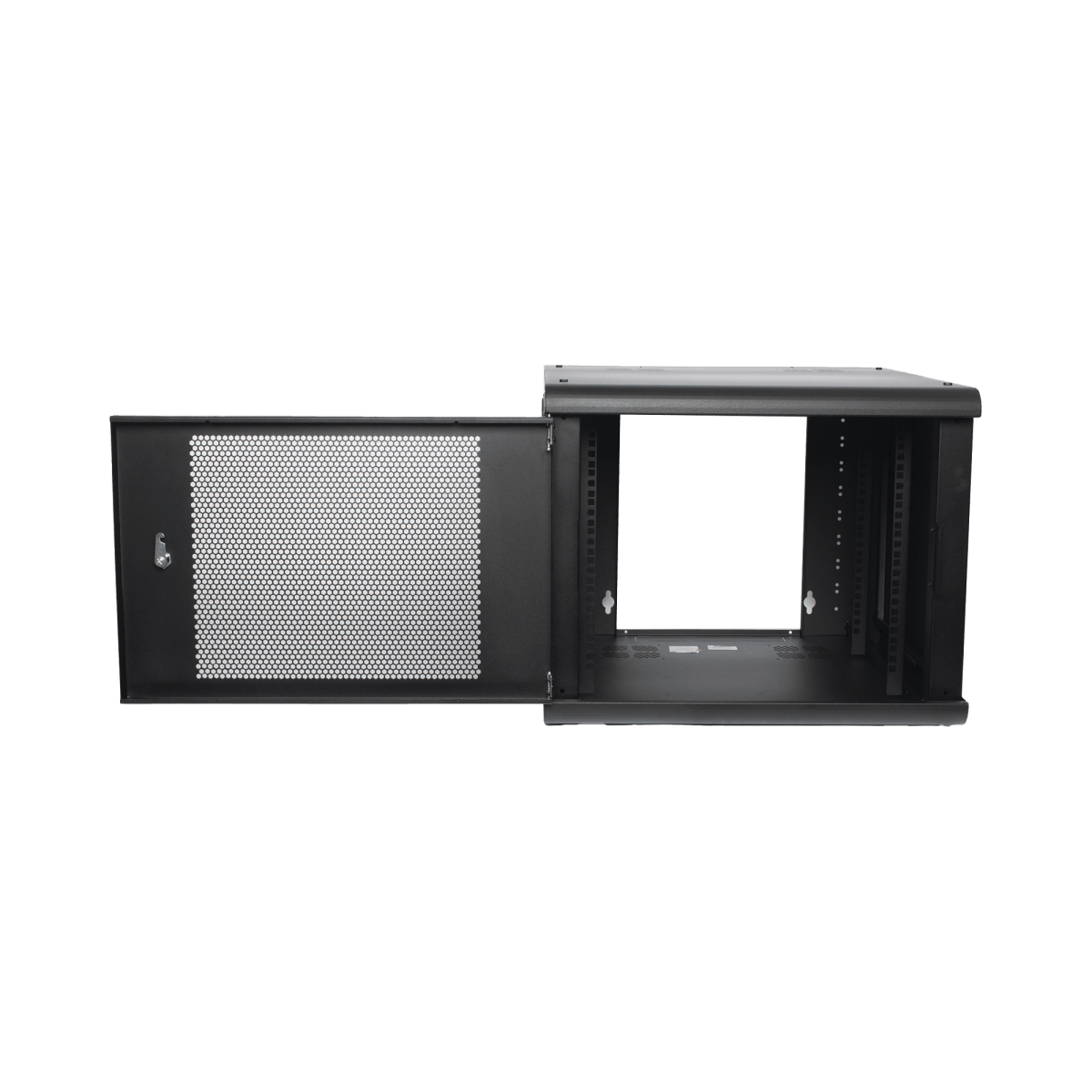 Racks CerradosLINKEDPROSR-1909-GN2PGabinete Pared 9U Rack 19" 635mm Profundidad Acero Reforzado Puerta Perforada LINKEDPRO SR - 1909 - GN2P - SILYMX