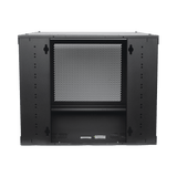 Racks CerradosLINKEDPROSR-1909-GN2PGabinete Pared 9U Rack 19" 635mm Profundidad Acero Reforzado Puerta Perforada LINKEDPRO SR - 1909 - GN2P - SILYMX