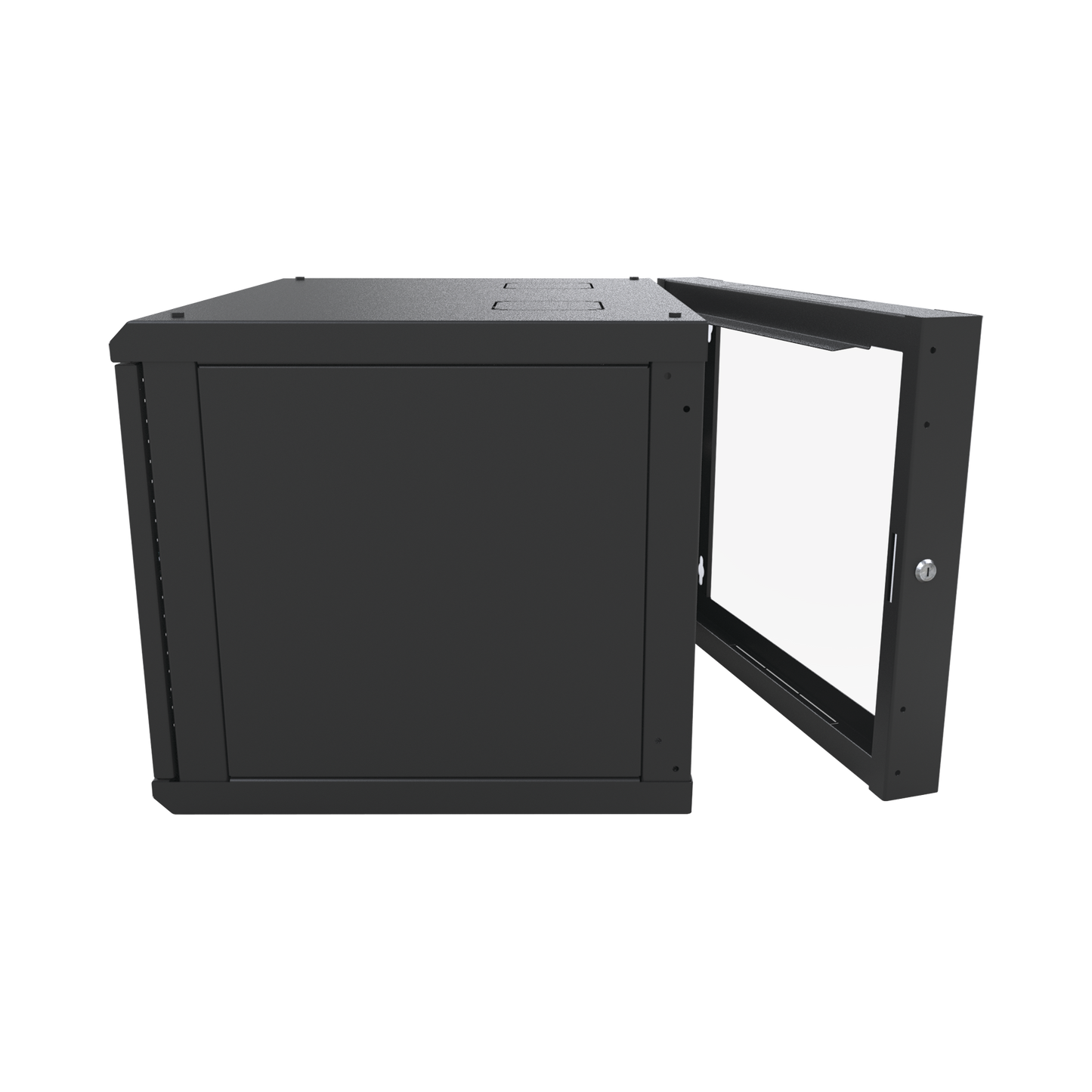 Gabinete Abatible de Pared (Con Marco Trasero) con Rack 19" de 12 Unidades. Ventana de Cristal Templado LINKEDPRO BY EPCOM - Imagen 2
