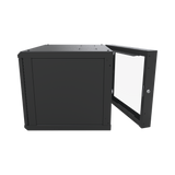 Gabinete Abatible de Pared (Con Marco Trasero) con Rack 19" de 12 Unidades. Ventana de Cristal Templado LINKEDPRO BY EPCOM - Imagen 2