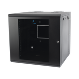 Gabinete Abatible Pared 12U Rack 19" Cristal Templado Marco Trasero LINKEDPRO SR-1912-GAP-V5 LINKEDPRO BY EPCOM - Imagen 2