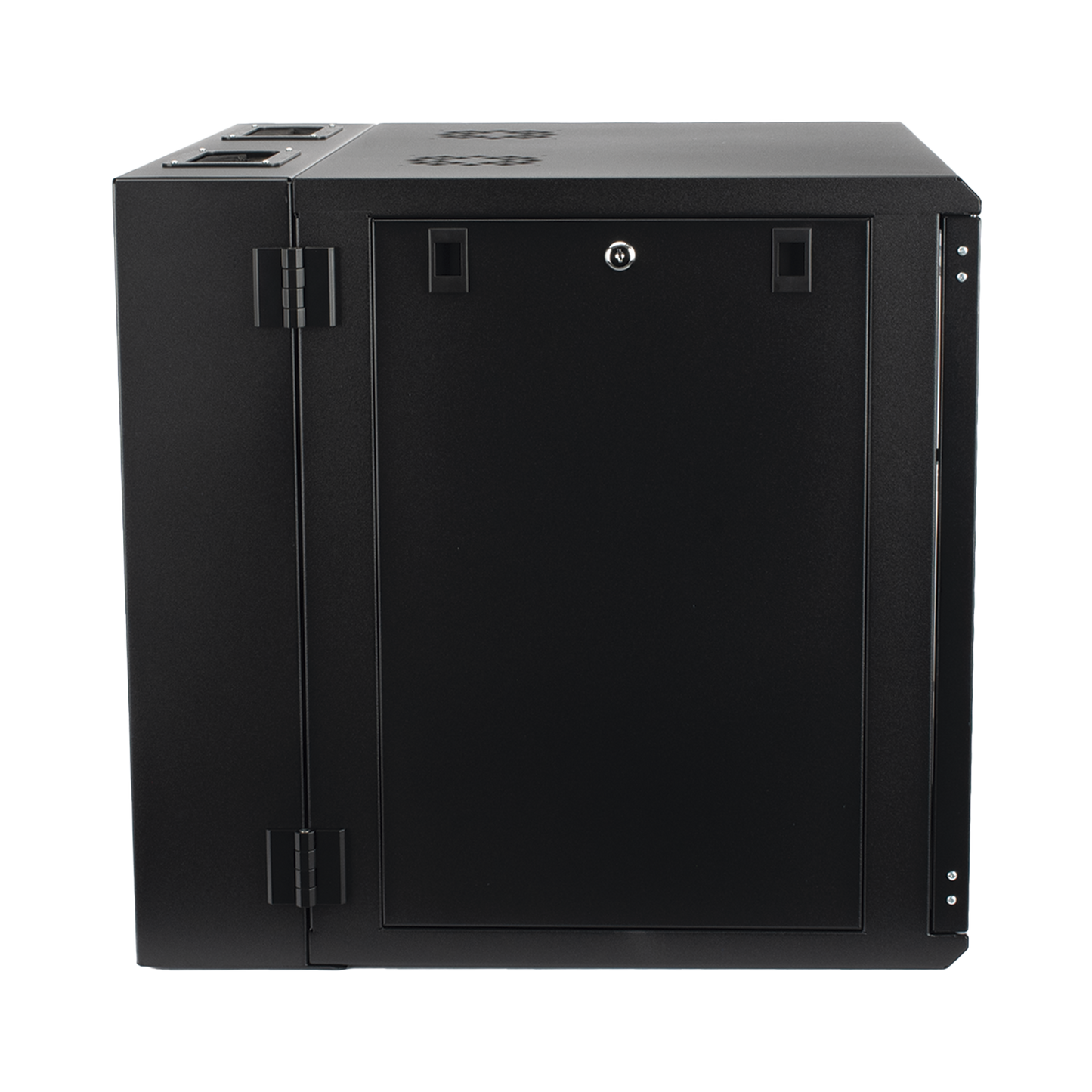Gabinete Abatible Pared 12U Rack 19" Cristal Templado Marco Trasero LINKEDPRO SR-1912-GAP-V5 LINKEDPRO BY EPCOM - Imagen 5