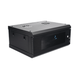 Racks CerradosLINKEDPROSR1904LH3GGabinete Pared Rack 19" 4U Profundidad 635mm Puerta Cristal Templado Acero Reforzado LINKEDPRO SR1904LH3G - SILYMX