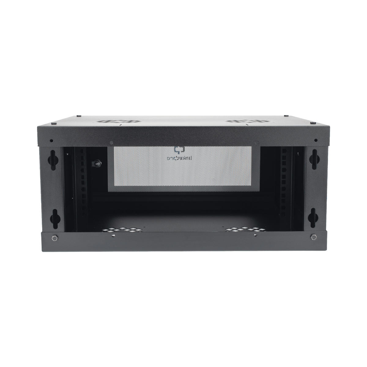 Racks CerradosLINKEDPROSR1904LH3GGabinete Pared Rack 19" 4U Profundidad 635mm Puerta Cristal Templado Acero Reforzado LINKEDPRO SR1904LH3G - SILYMX