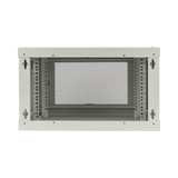 Racks CerradosLINKEDPROSR1906LH3PWGabinete de Pared 6U Rack 19" 455mm Puerta Perforada Acero Reforzado Gris Mate LINKEDPRO SR1906LH3PW - SILYMX