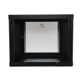 Racks CerradosLINKEDPROSR1909LH3GGabinete de Pared 9U Cristal Templado 455mm Profundidad Rack 19 Pulgadas LINKEDPRO SR1909LH3G - SILYMX