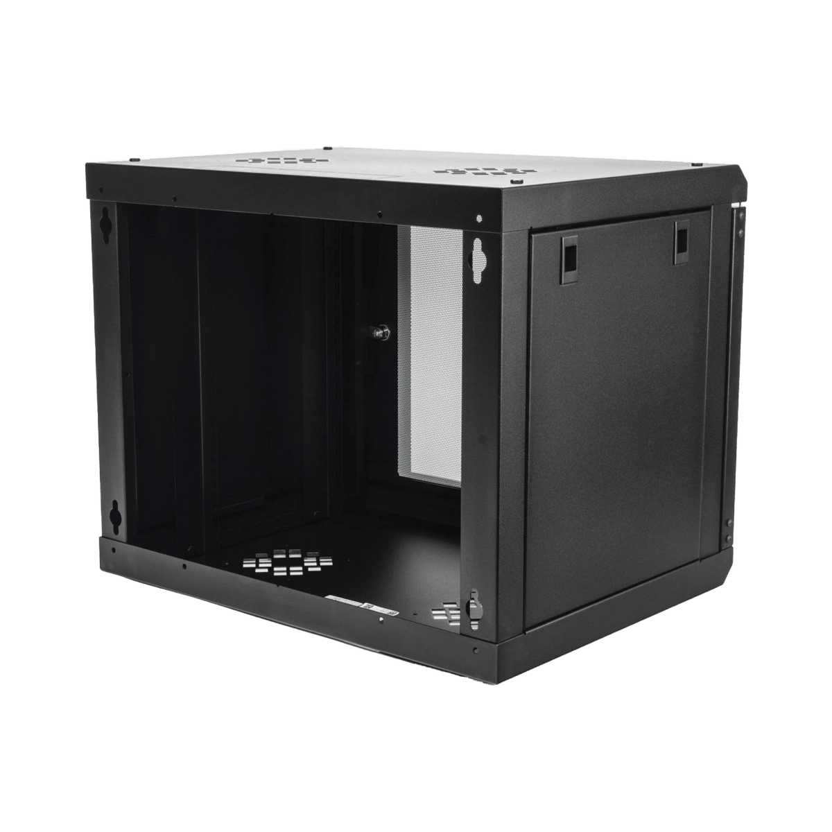Racks CerradosLINKEDPROSR1909LH3GGabinete de Pared 9U Cristal Templado 455mm Profundidad Rack 19 Pulgadas LINKEDPRO SR1909LH3G - SILYMX