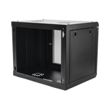 Racks CerradosLINKEDPROSR1909LH3GGabinete de Pared 9U Cristal Templado 455mm Profundidad Rack 19 Pulgadas LINKEDPRO SR1909LH3G - SILYMX