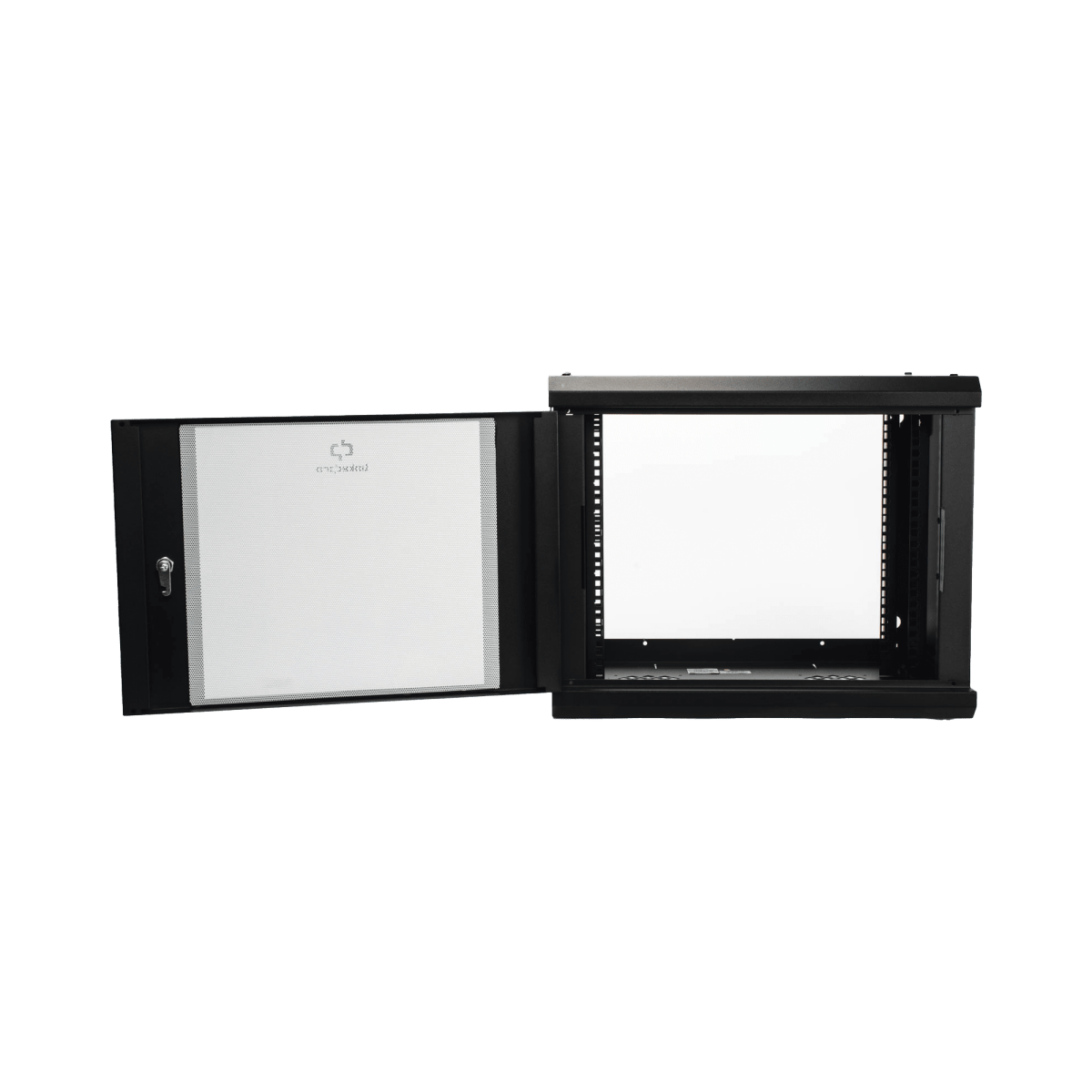 Racks CerradosLINKEDPROSR1909LH3GGabinete de Pared 9U Cristal Templado 455mm Profundidad Rack 19 Pulgadas LINKEDPRO SR1909LH3G - SILYMX