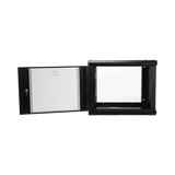 Racks CerradosLINKEDPROSR1909LH3GGabinete de Pared 9U Cristal Templado 455mm Profundidad Rack 19 Pulgadas LINKEDPRO SR1909LH3G - SILYMX