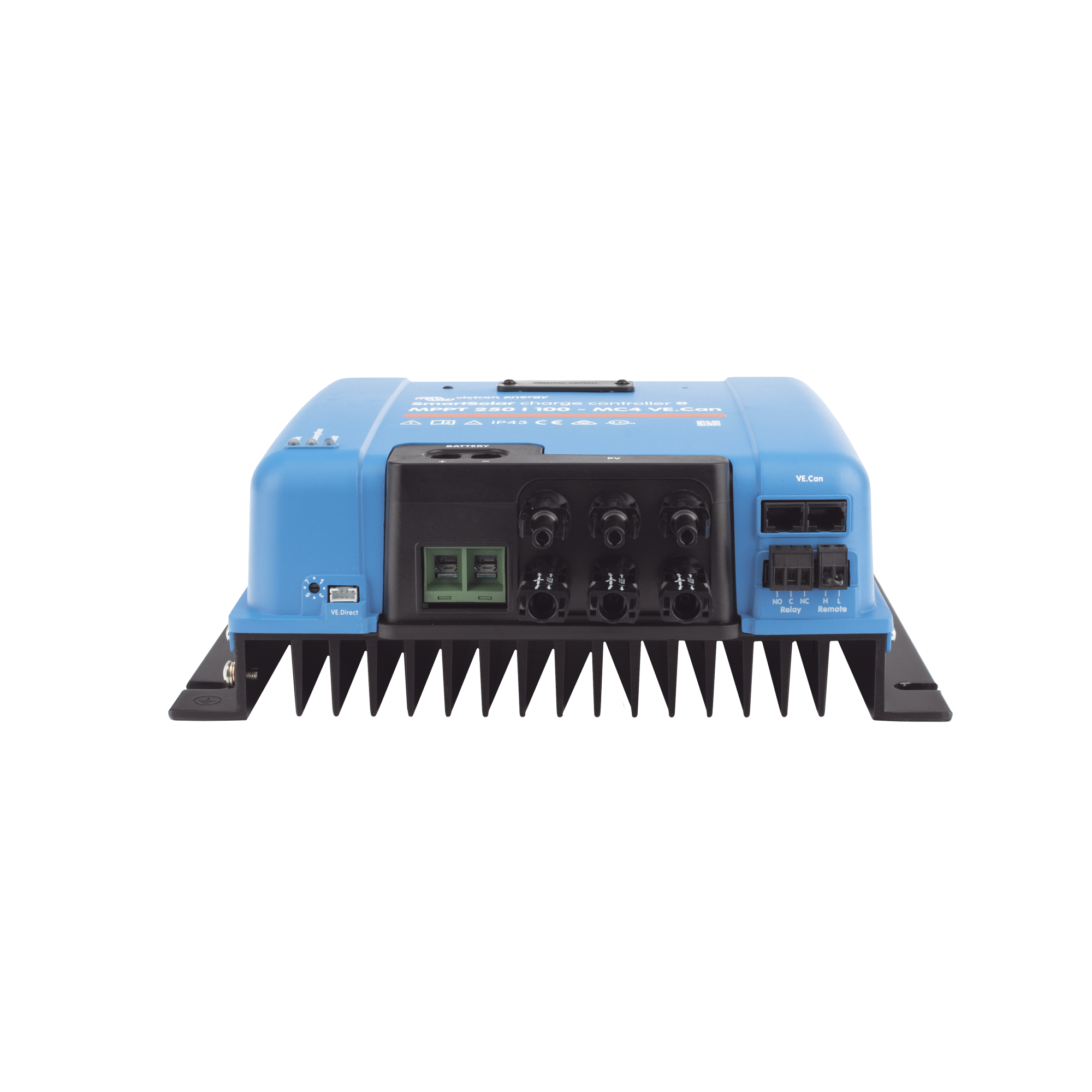 SmartSolar MPPT 250/100-MC4. Controlador Solar MPPT 100A, Voltaje: 48 Vcc. Para uso con Inv. Cargadores Victron VICTRON ENERGY - Imagen 1