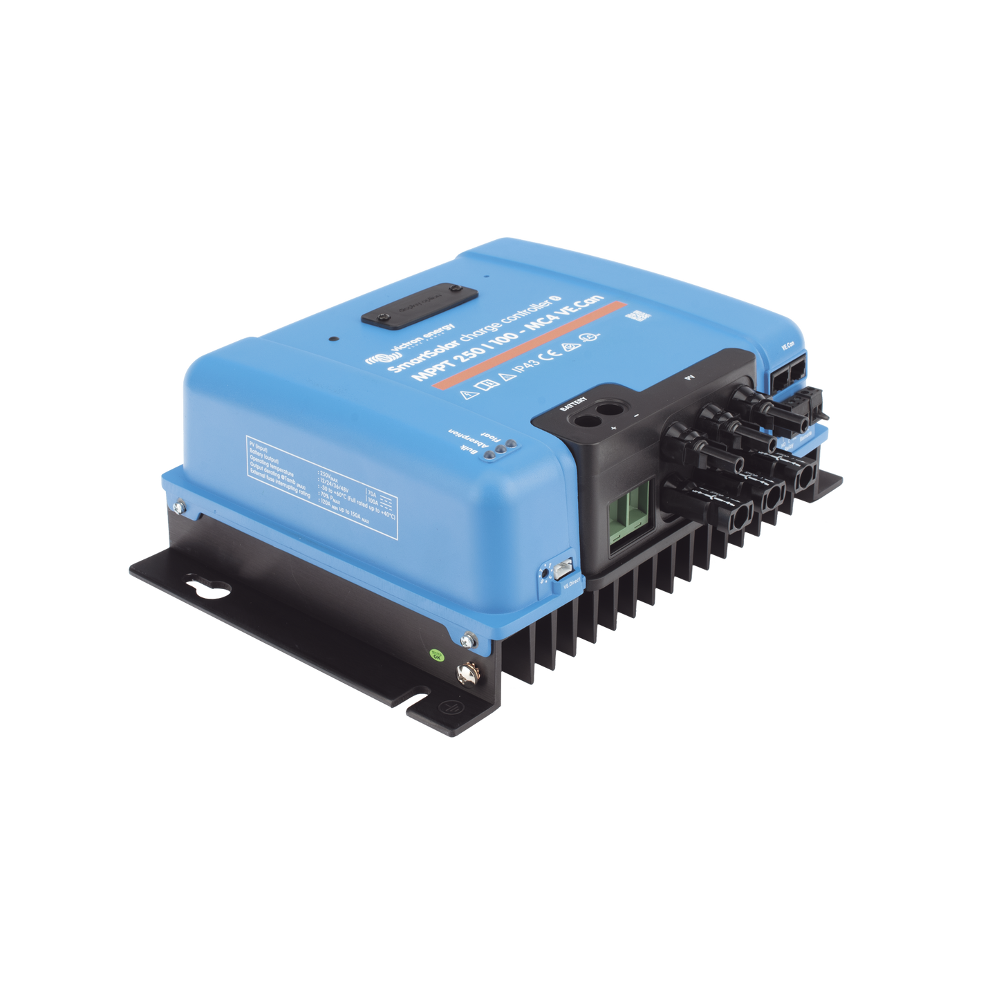 SmartSolar MPPT 250/100-MC4. Controlador Solar MPPT 100A, Voltaje: 48 Vcc. Para uso con Inv. Cargadores Victron VICTRON ENERGY - Imagen 2