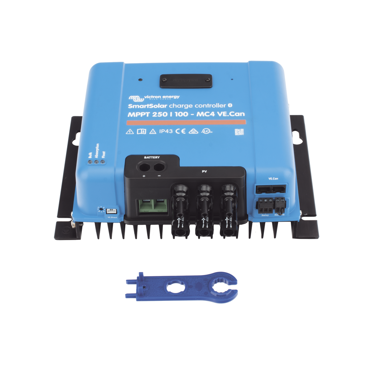 SmartSolar MPPT 250/100-MC4. Controlador Solar MPPT 100A, Voltaje: 48 Vcc. Para uso con Inv. Cargadores Victron VICTRON ENERGY - Imagen 5