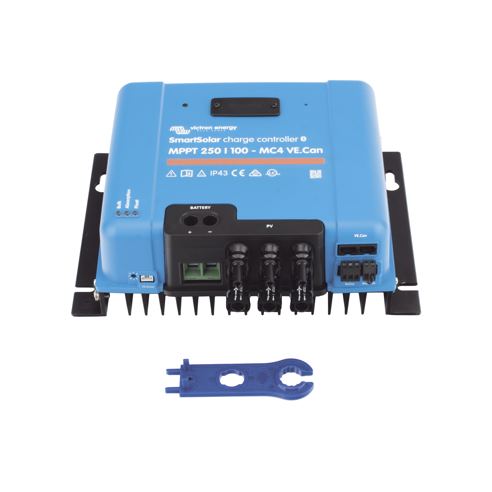 SmartSolar MPPT 250/100-MC4. Controlador Solar MPPT 100A, Voltaje: 48 Vcc. Para uso con Inv. Cargadores Victron VICTRON ENERGY - Imagen 5