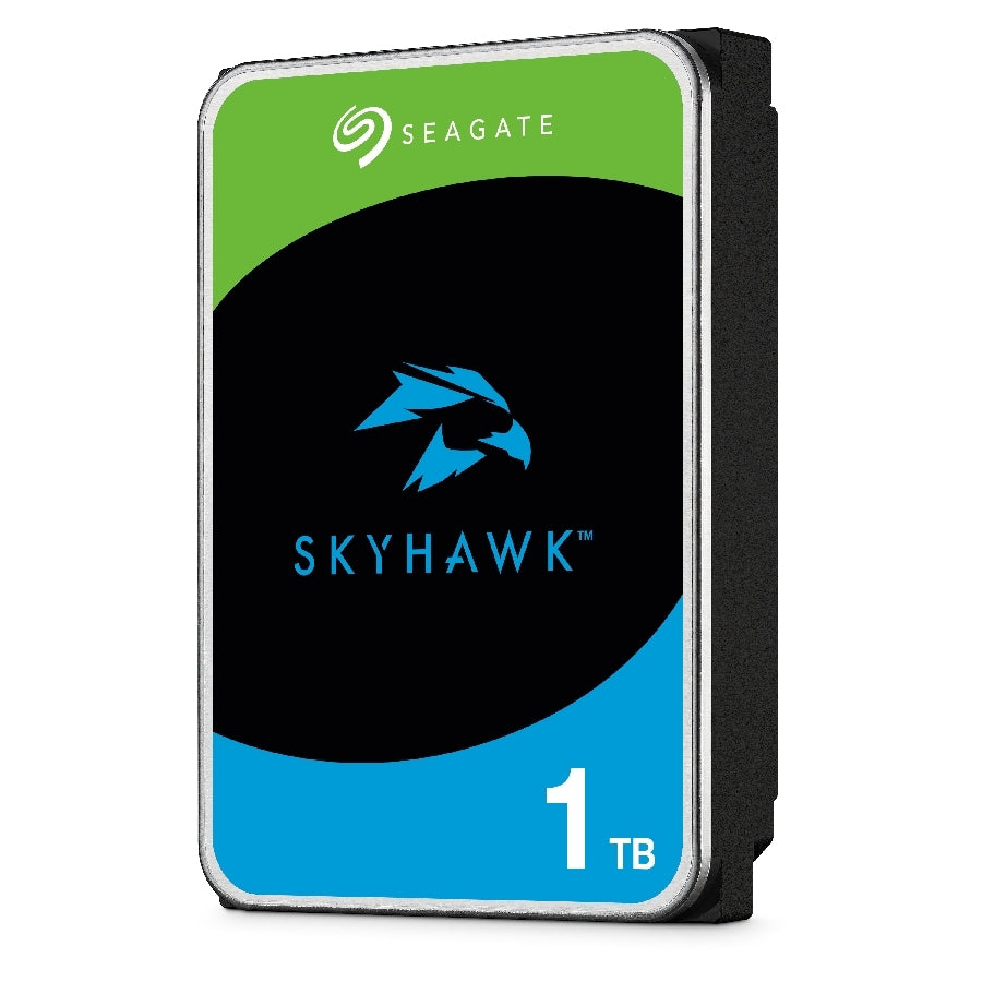 DISCO DURO INTERNO SEAGATE SKYHAWK 1TB 3.5 ESCRITORIO SATA3 6GB/S 256MB 5400RPM VIDEO VIGILANCIA 24X7 DVR Y NVR 1-8 BAHIAS 1-64 CAM - Imagen 1