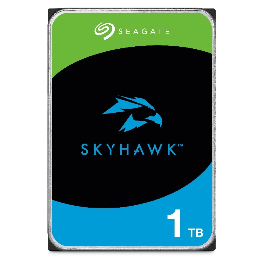 DISCO DURO INTERNO SEAGATE SKYHAWK 1TB 3.5 ESCRITORIO SATA3 6GB/S 256MB 5400RPM VIDEO VIGILANCIA 24X7 DVR Y NVR 1-8 BAHIAS 1-64 CAM - Imagen 2