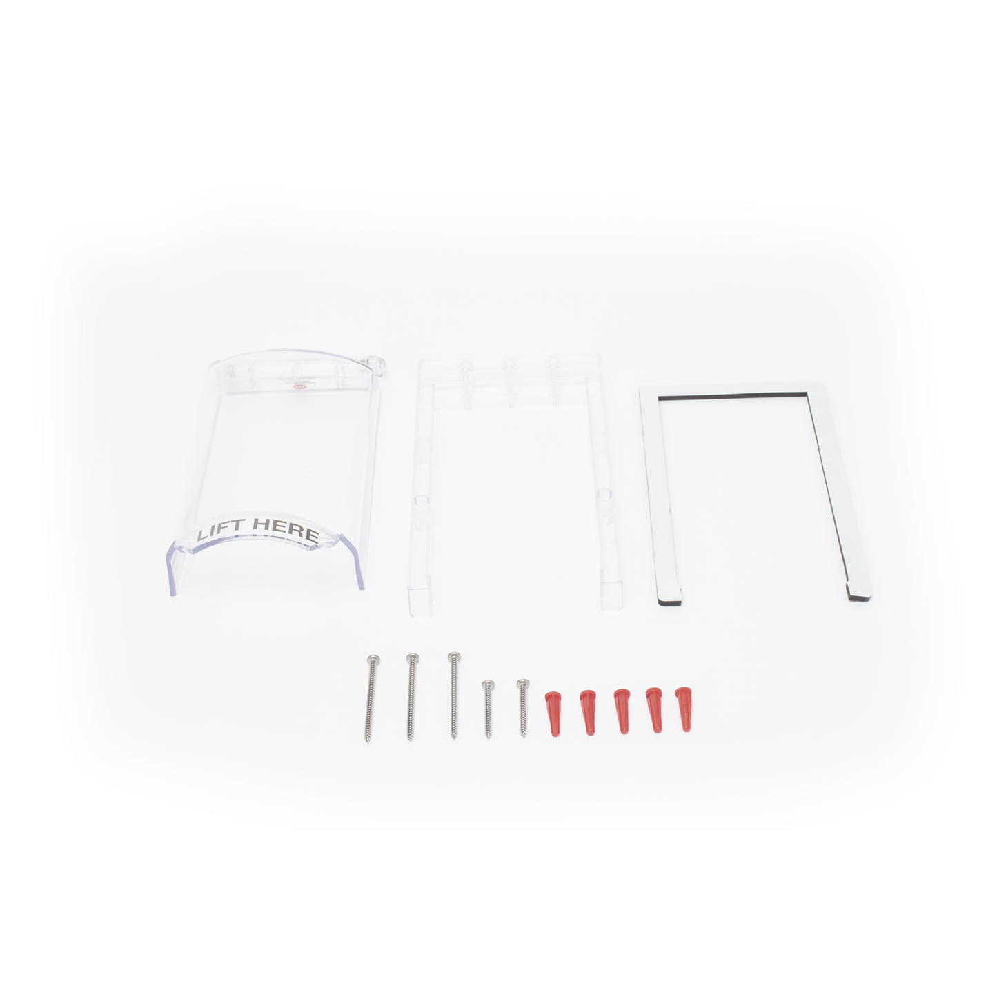 Bopper Stopper ® para cerradura sin llave - Transparente texto en ingles STI - Imagen 1
