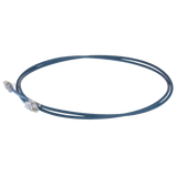 Patch Cord Cat6A, Diametro Reducido 28 AWG, Blindado S/FTP, CM/LS0H, 0.20 Metros (0.66 Pies), Color Azul PANDUIT - Imagen 2
