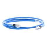 Patch Cord Cat6A Blindado S/FTP CM/LS0H 5ft Color Azul PANDUIT - Imagen 2