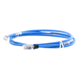 Patch Cord Cat6A Blindado S/FTP CM/LS0H 5ft Color Azul PANDUIT - Imagen 3