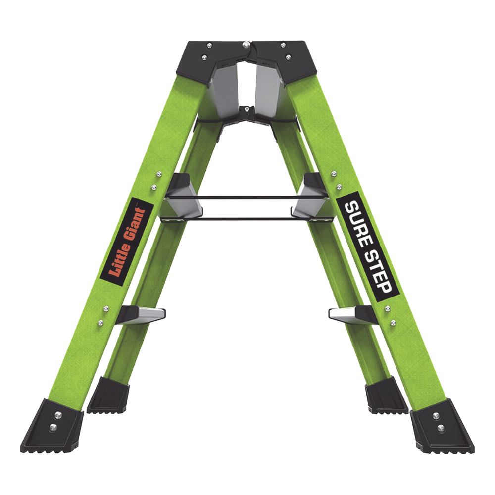 Escalera Plegable 2 Peldaños de Fibra de Vidrio Tamaño 66 cm SURESTEP Little Giant Ladder Systems - Imagen 2