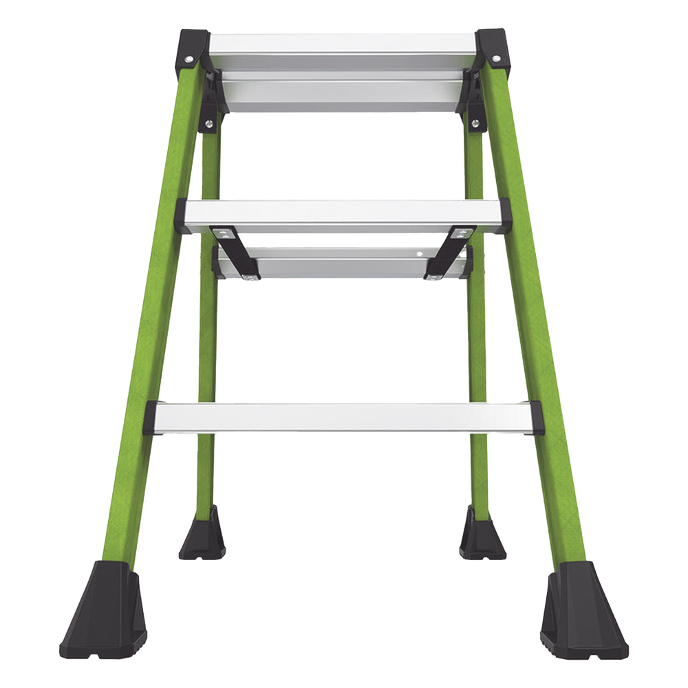 Escalera Plegable 2 Peldaños de Fibra de Vidrio Tamaño 66 cm SURESTEP Little Giant Ladder Systems - Imagen 3