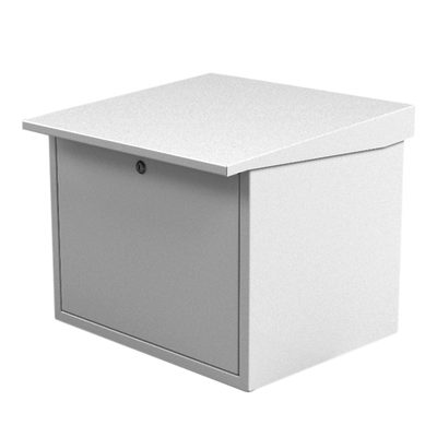Gabinete para resguardo de baterías (hasta dos baterías PL110D12). Lámina Galvanizada. EPCOM INDUSTRIAL - Imagen 1