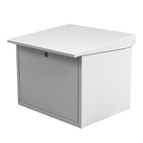 Gabinete para resguardo de baterías (hasta dos baterías PL110D12). Lámina Galvanizada. EPCOM INDUSTRIAL - Imagen 1