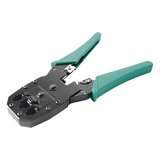 Pinzas Ponchadoras RJ11 RJ12 RJ45 Cat5e Cat6 Cat6a Corte y Pelado Integrados EPCOM POWERLINE SYSRJ45CT - Imagen 1