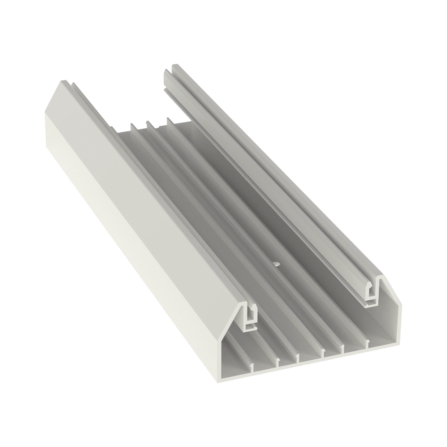 Base Para Canaleta T-70 De Pvc Rígido Con Orificios Perforados Para Montaje 103.3 X 44.9 X 2400 Mm Color Blanco Mate PANDUIT - Imagen 1