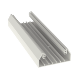 Base Para Canaleta T-70 De Pvc Rígido Con Orificios Perforados Para Montaje 103.3 X 44.9 X 2400 Mm Color Blanco Mate PANDUIT - Imagen 1