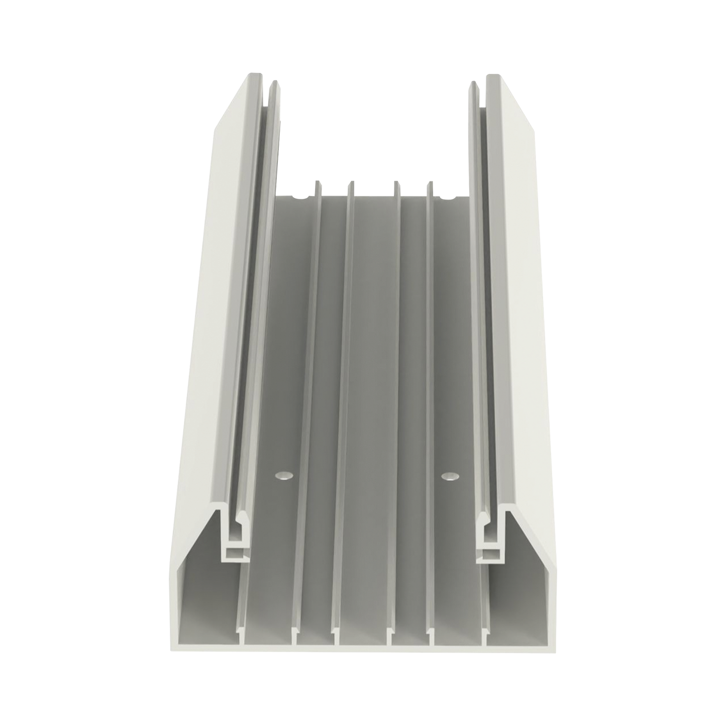 Base Para Canaleta T-70 De Pvc Rígido Con Orificios Perforados Para Montaje 103.3 X 44.9 X 2400 Mm Color Blanco Mate PANDUIT - Imagen 2
