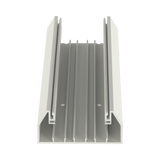 Base Para Canaleta T-70 De Pvc Rígido Con Orificios Perforados Para Montaje 103.3 X 44.9 X 2400 Mm Color Blanco Mate PANDUIT - Imagen 2