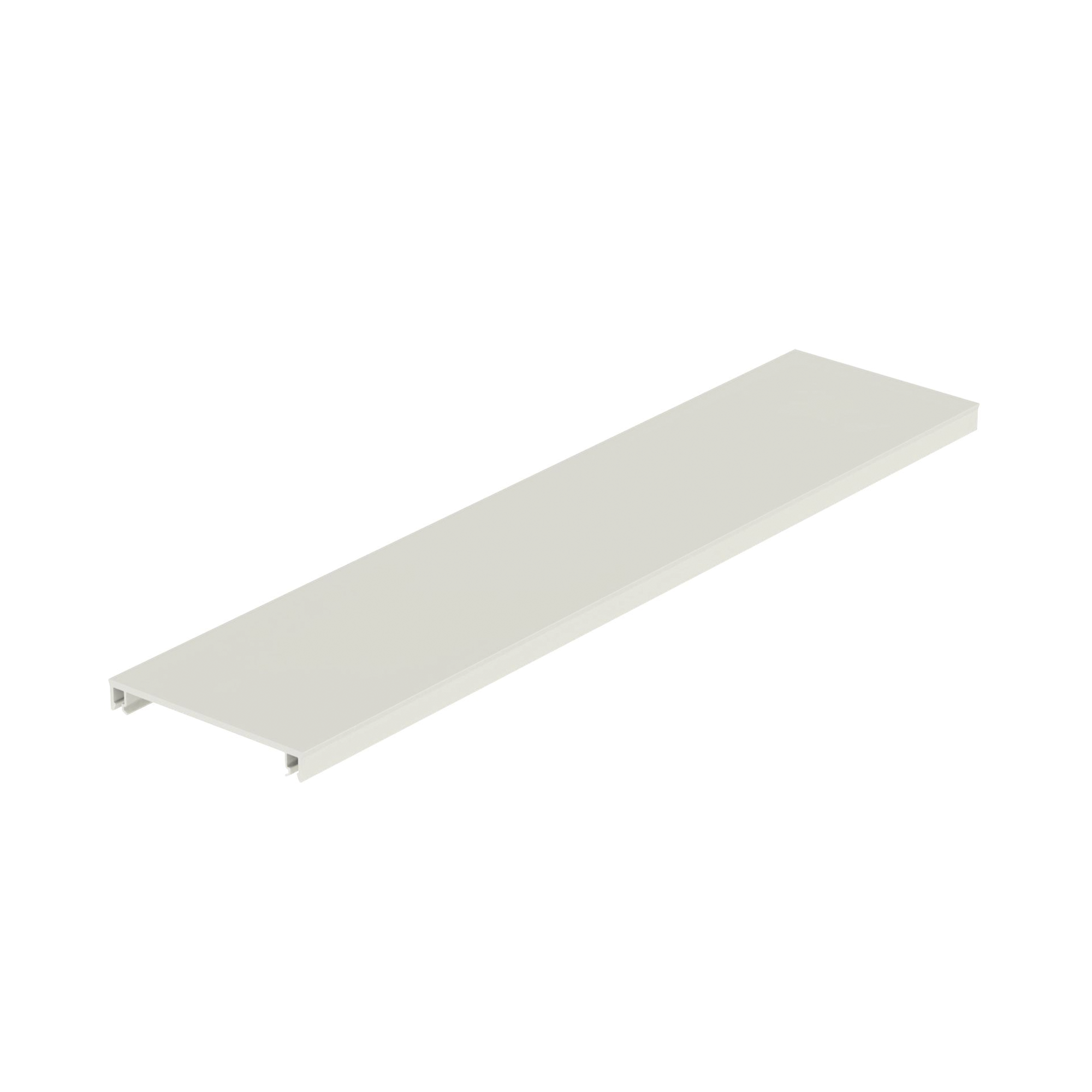 Cubierta Para Canaleta T-70 De Pvc Rígido 70.1 X 9.1 X 2400 Mm Color Blanco Mate PANDUIT - Imagen 2