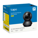 Camaras IP PTZTP - LINKTAPO-C211Cámara WiFi Pan/Tilt 2K Detección Personas Llanto Bebé Audio Bidireccional microSD 512GB TP - LINK TAPO - C211 - SILYMX