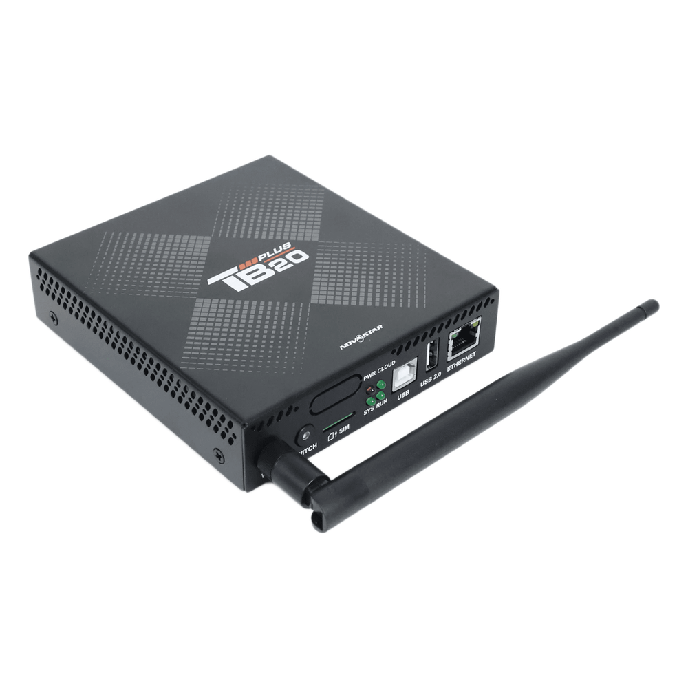 Reproductor Multimedia LED / Carga 650,000 Píxeles / Decodificación 4K H.265 / Wi-Fi + Ethernet Gigabit / Android 10 / Audio Estéreo 48 kHz NOVASTAR - Imagen 1