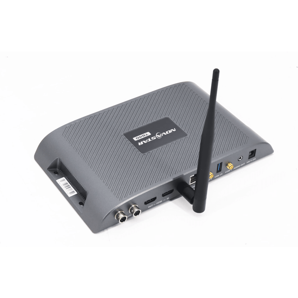 Reproductor Multimedia TB40 / Videowall LED 1.3 MP / 2 Puertos Gigabit Ethernet / HDMI 1.3 / USB 3.0 / Wi-Fi 2.4 GHz / 32 GB Almacenamiento NOVASTAR - Imagen 1