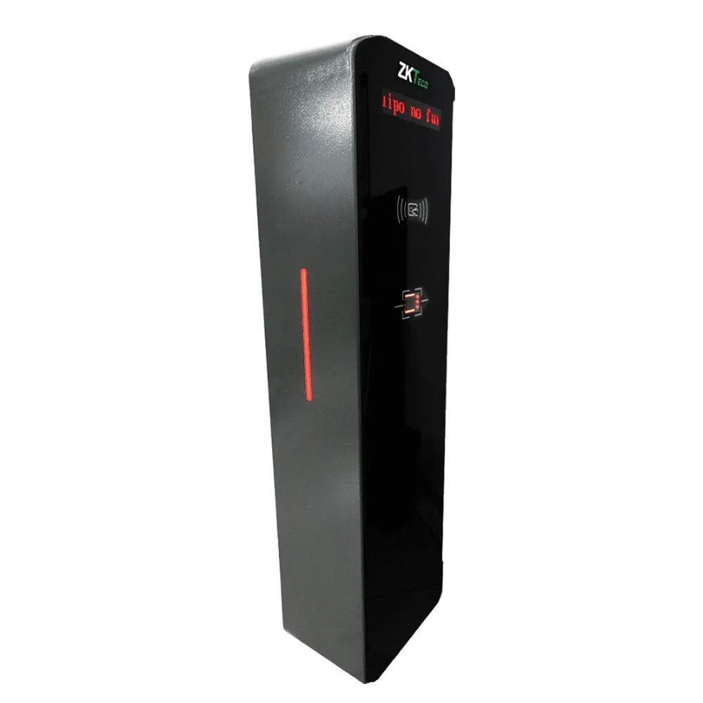 Acceso VehicularZKTECOTBM01/TBM02Kit Dispensador Lector de Tickets QR Sin Contacto Compatible Sensor Masa VR10 UHF Pantalla LED Voz ZKTECO TBM01 TBM02 - SILYMX