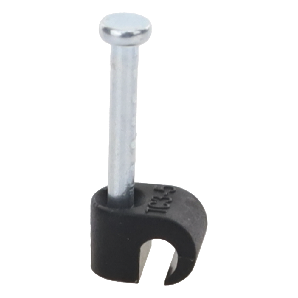Grapa Negra Para Fibra Óptica Redonda De 3 Mm 100pzs TC3-5RC THORSMAN - Imagen 1