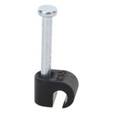 Grapa Negra Para Fibra Óptica Redonda De 3 Mm 100pzs TC3-5RC THORSMAN - Imagen 1